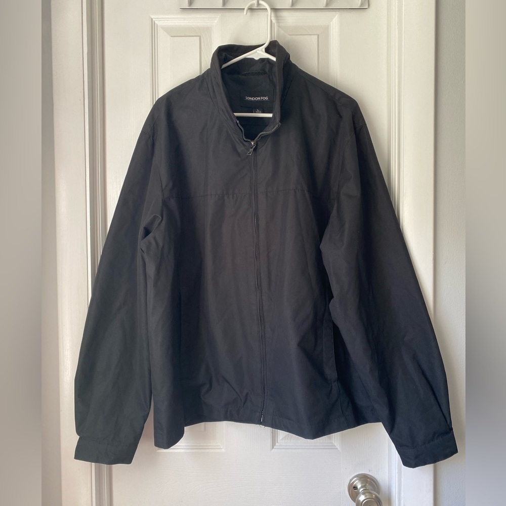 London Fog mens black jacket, large​​​​